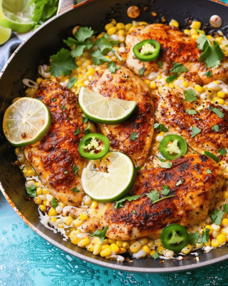 One Pan Cheesy Jalapeo Chicken Recipe