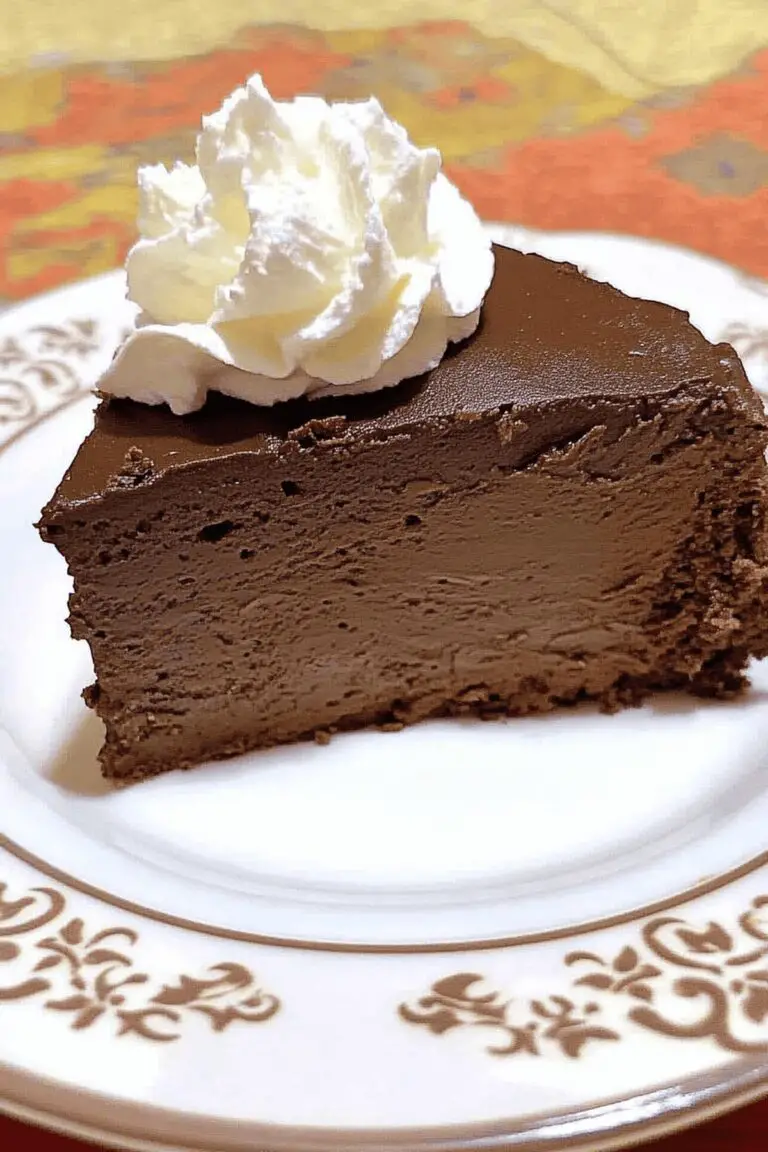 Chocolate Fudge Truffle Cheesecake Recipe