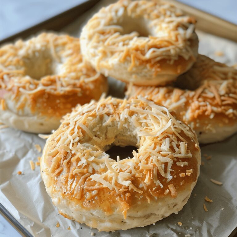 Heavenly Asiago Cheese Bagels Recipe