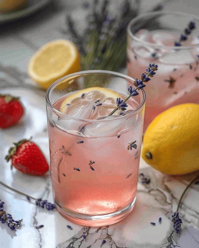 Pink Lavender Lemonade Recipe