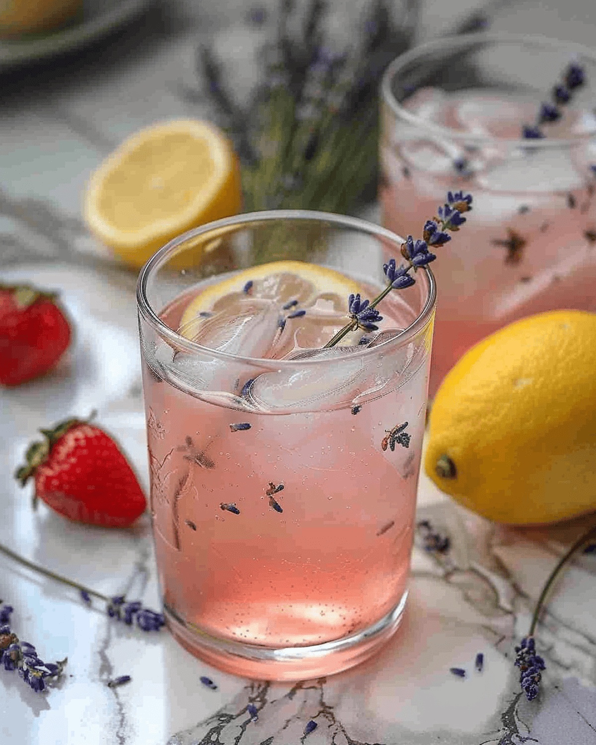 Pink Lavender Lemonade Recipe