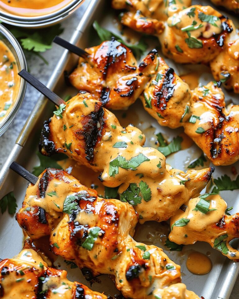 Bang Bang Chicken Skewers Recipe
