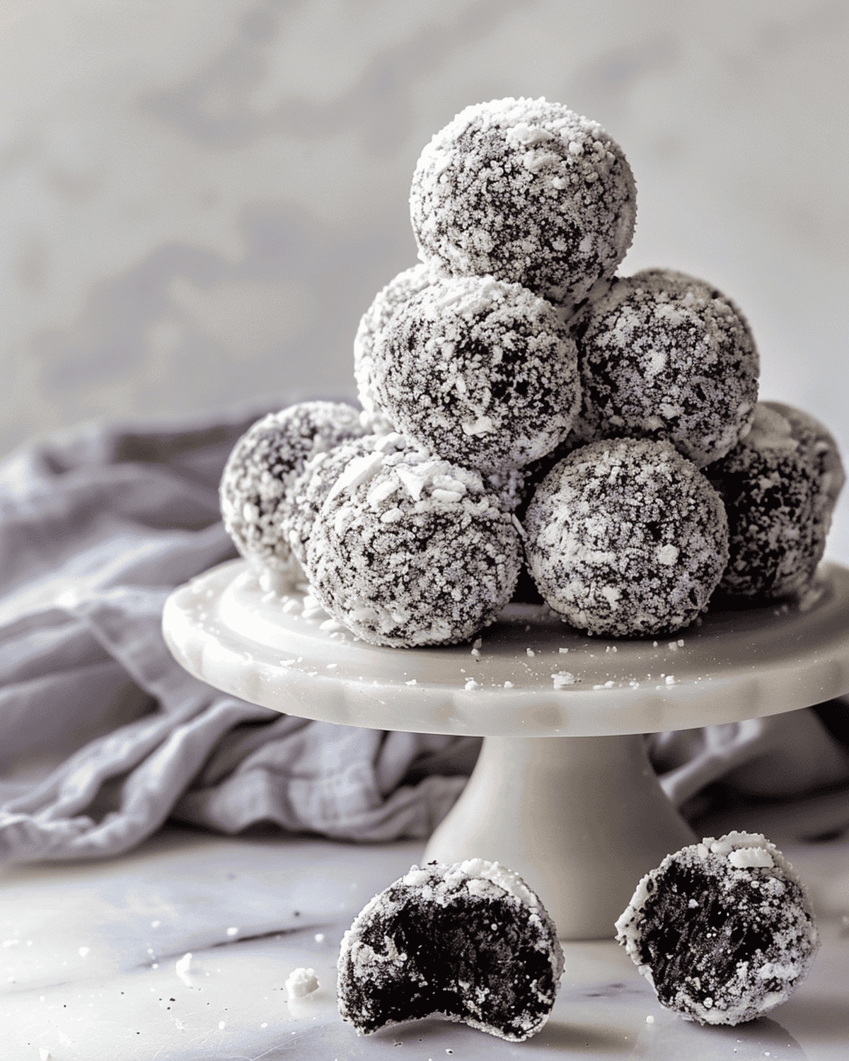 Snowball OREO Cookie Balls Recipe