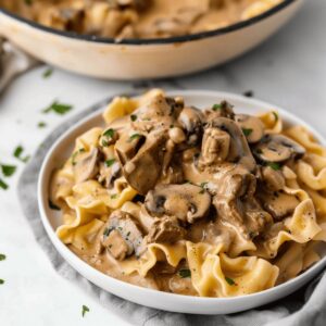 Creamy Beef Stroganoff Recipe
