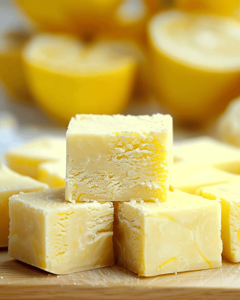 Creamy Lemon Bliss Fudge Recipe