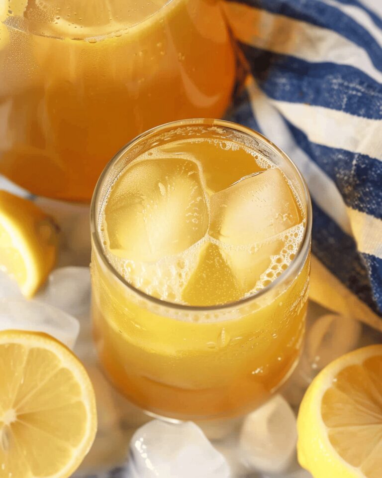 Refreshing Lemon Iced Green Tea Recipe