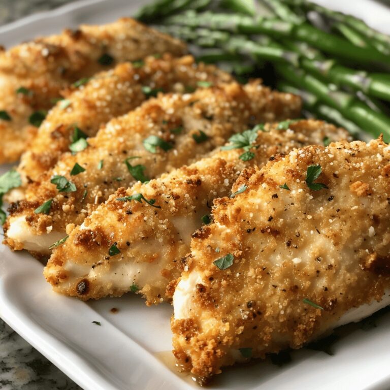 Crispy Garlic Parmesan Chicken Recipe