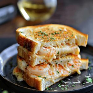 Sizzling Shrimp Grilled Cheese Recipe