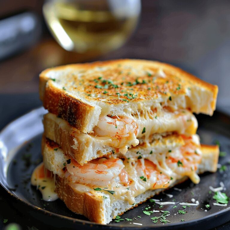 Sizzling Shrimp Grilled Cheese Recipe