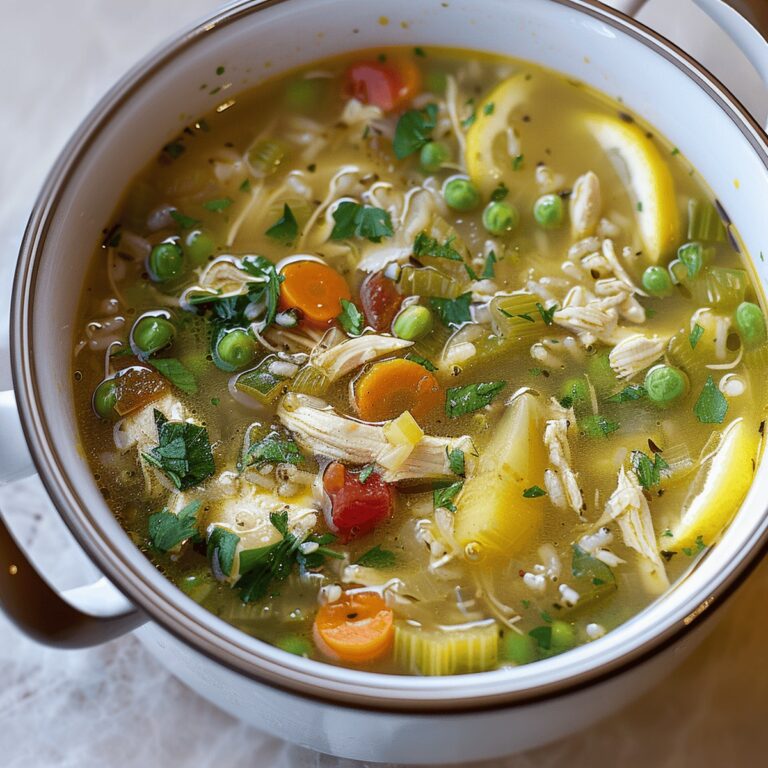 Zesty Chicken Soup Recipe