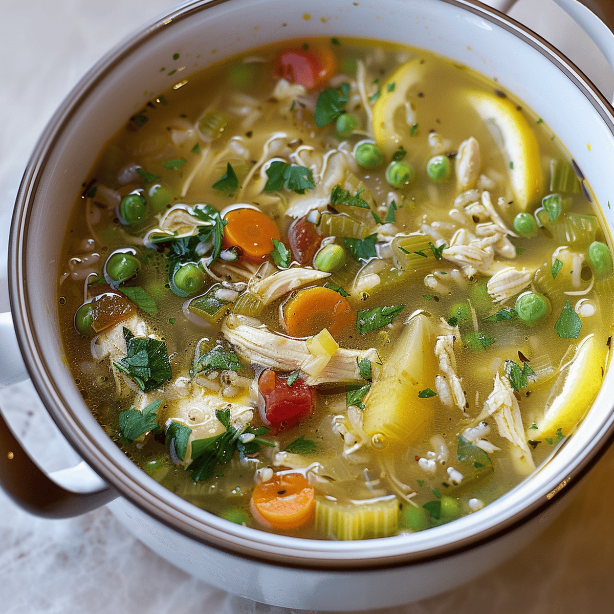 Zesty Chicken Soup Recipe