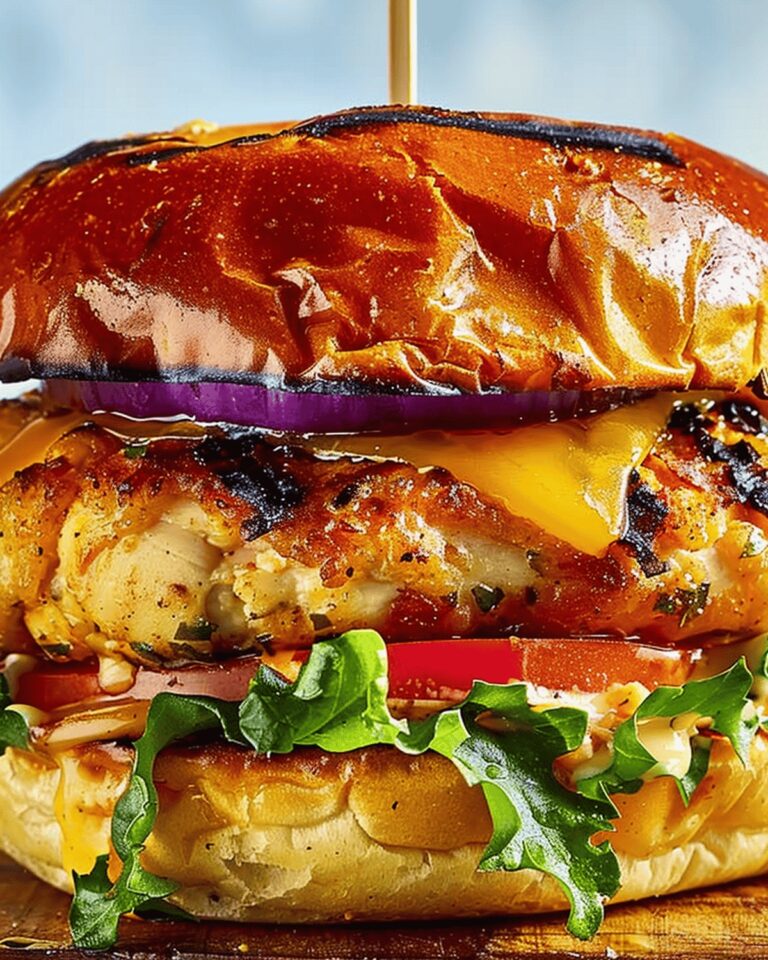 Crispy Chicken Burgers Recipe