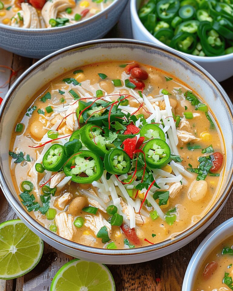 Cajun White Chicken Chili Recipe
