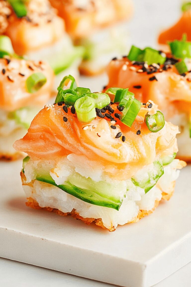 Crispy Rice with Spicy Salmon Recipe