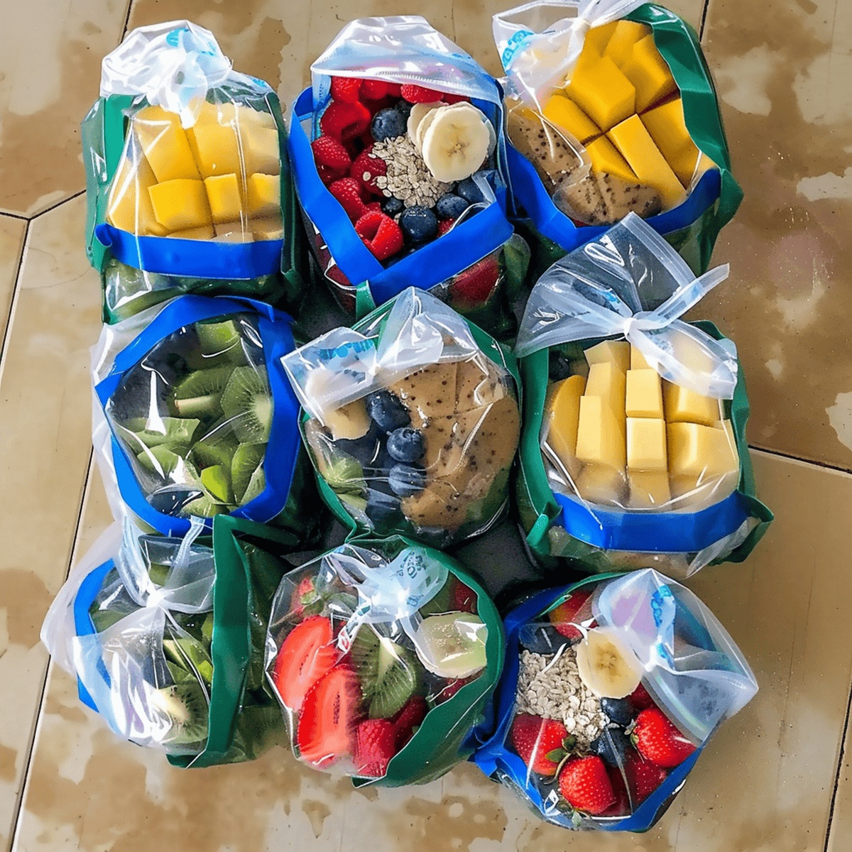 Convenient Freezer Smoothie Packs Recipe