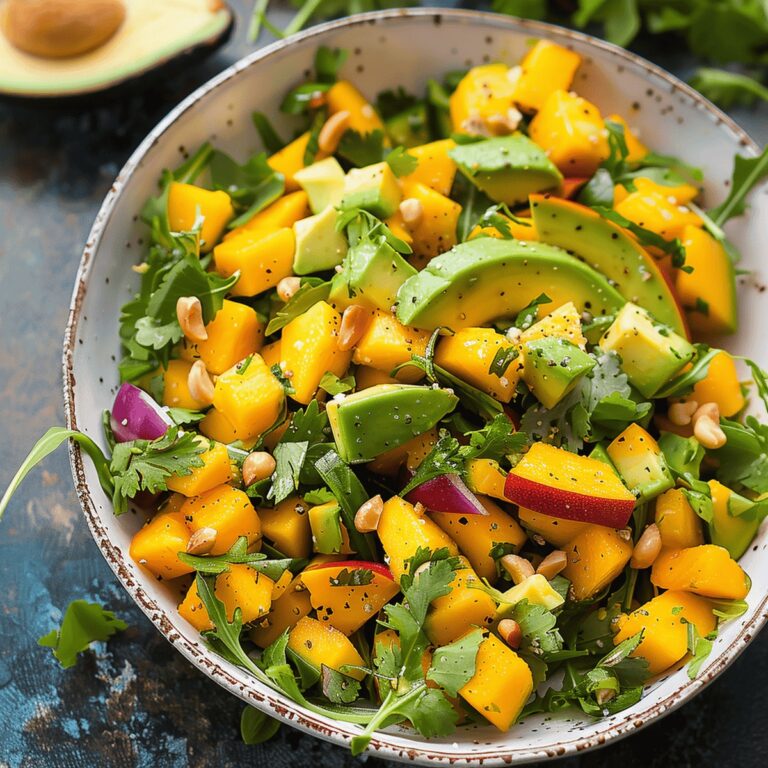 Zesty Arugula and Mango Salad Recipe