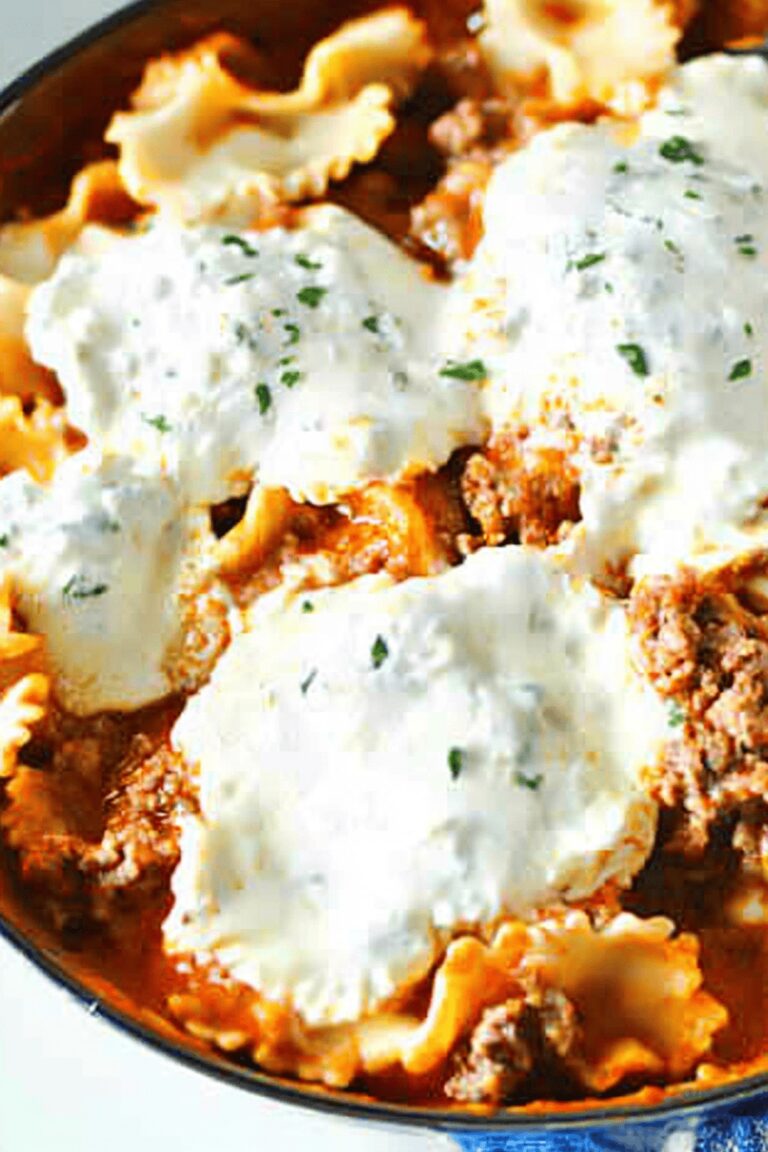 Skillet Lasagna Recipe