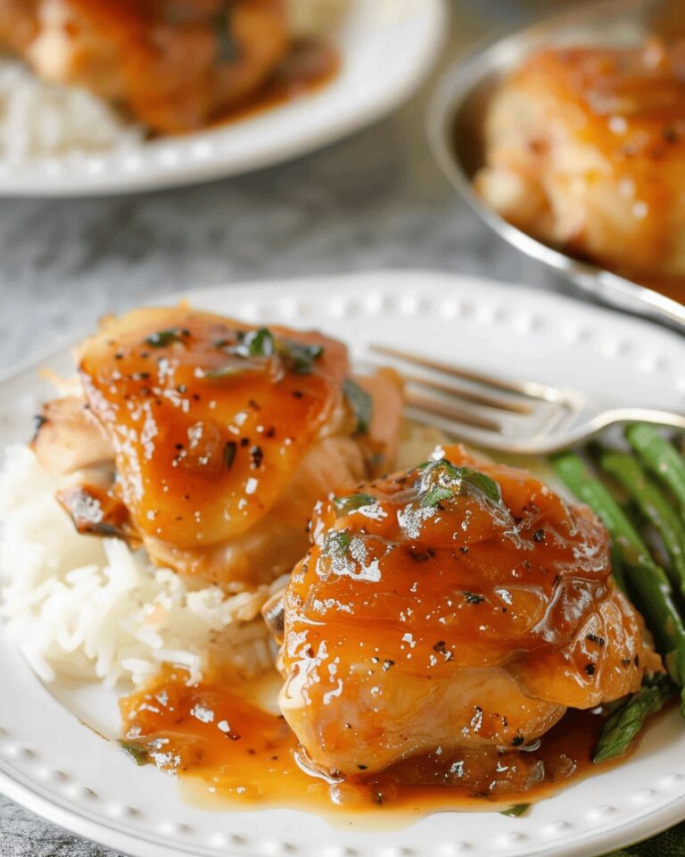 Apricot Chicken Thighs Recipe