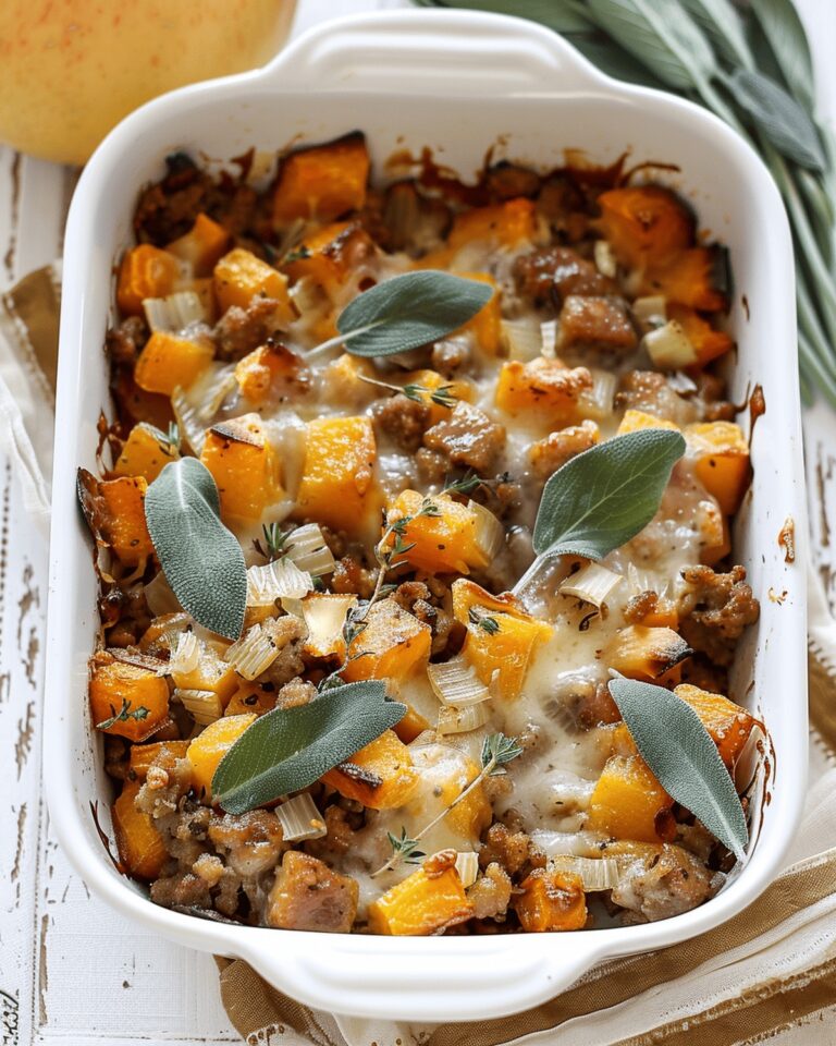 Comforting Butternut Squash Casserole Recipe