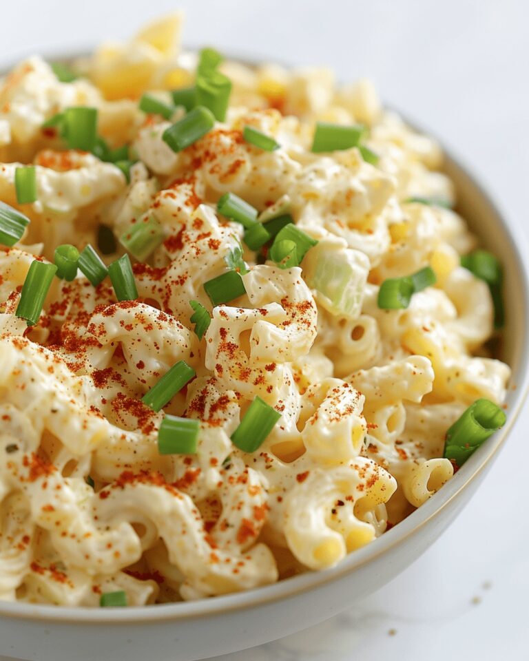 Deviled Egg Pasta Salad Recipe
