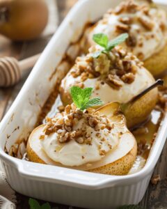 Sweet Baked Pears Recipe