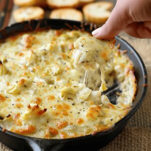 Creamy Crab and Artichoke Hot Dip Recipe
