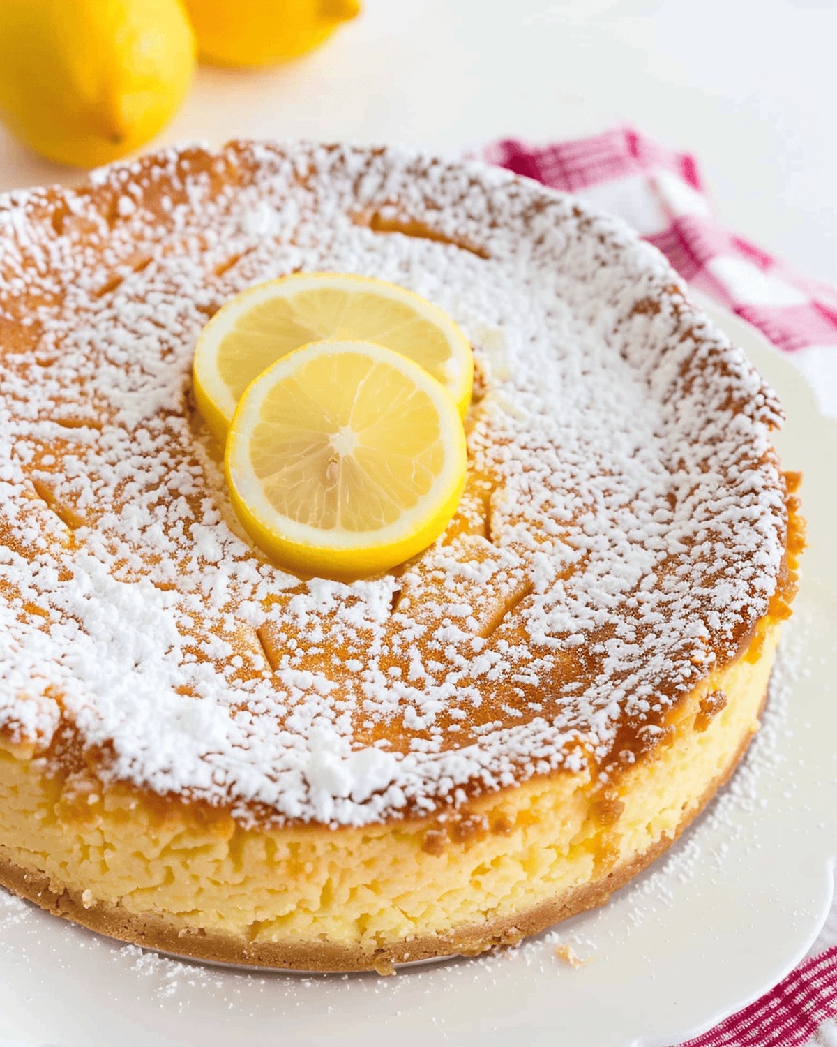 Lemon Souffl Cheesecake Recipe