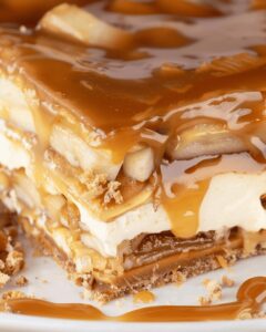 Caramel Apple clair Cake Recipe