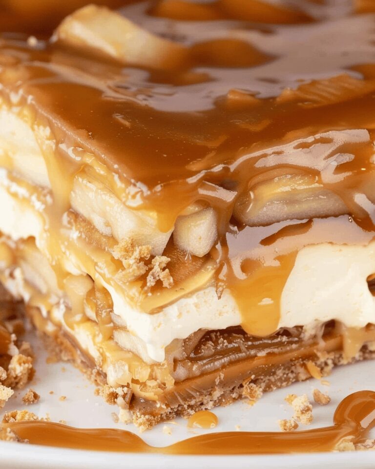 Caramel Apple clair Cake Recipe