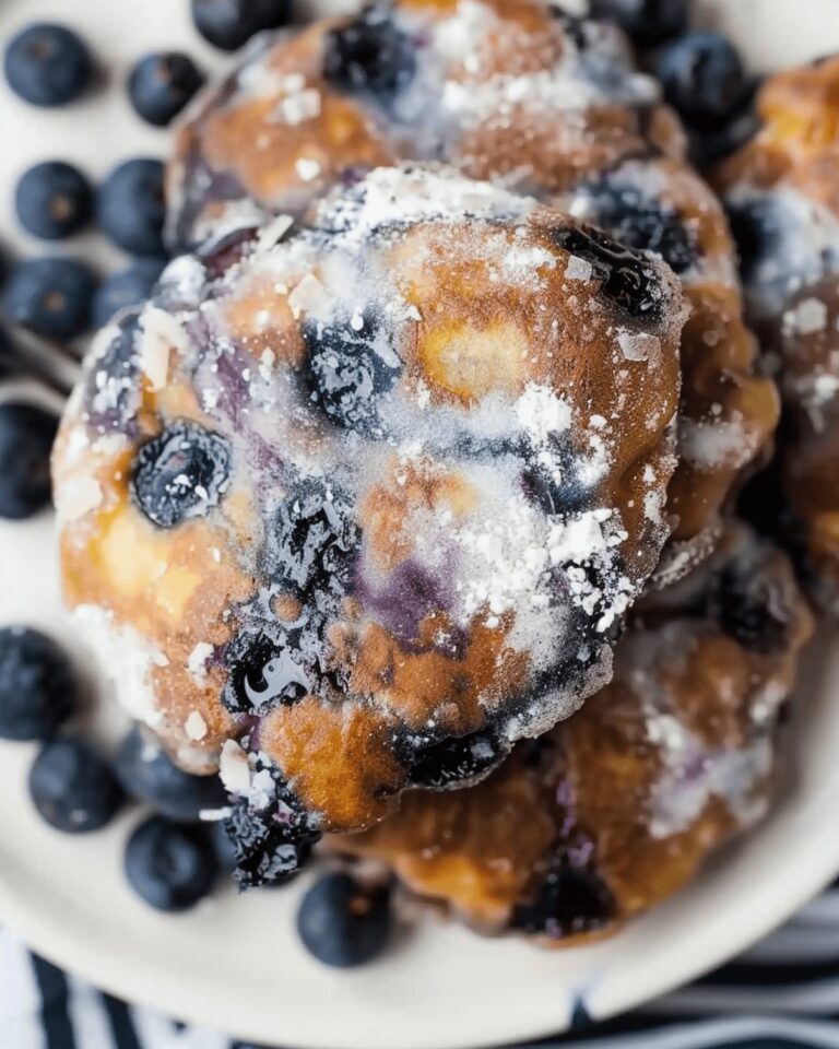 Homemade Blueberry Fritters Recipe
