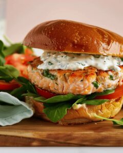Ultimate Salmon Burgers Recipe