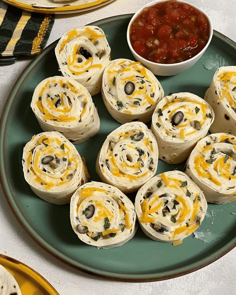 Crispy Appetizer Tortilla Pinwheels Recipe