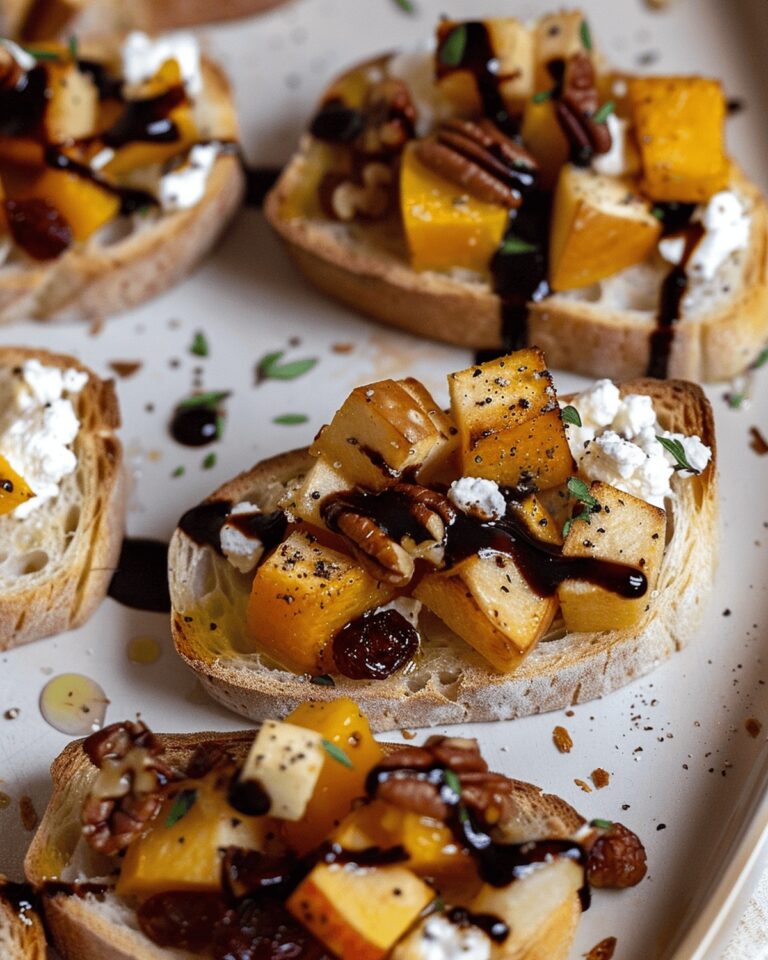 Cozy Fall Bruschetta Recipe