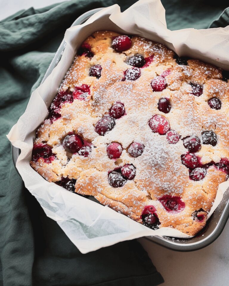 Cranberry Breakfast Cake Recipe