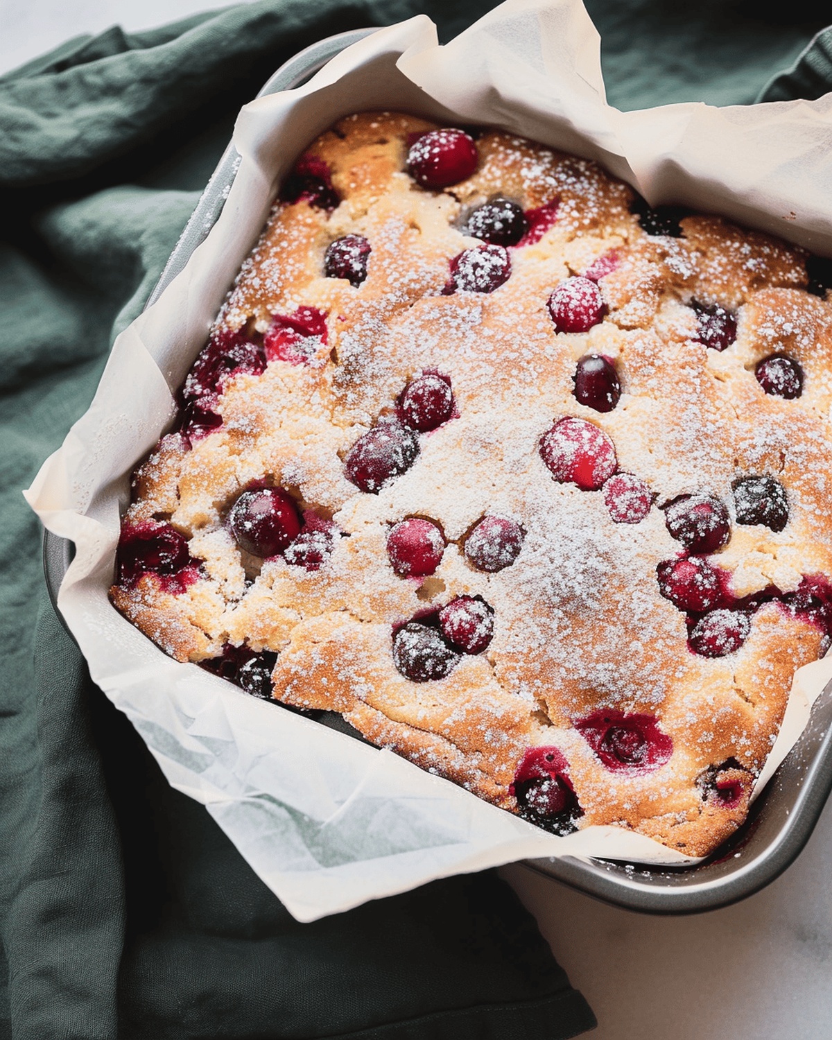 Cranberry Breakfast Cake Recipe