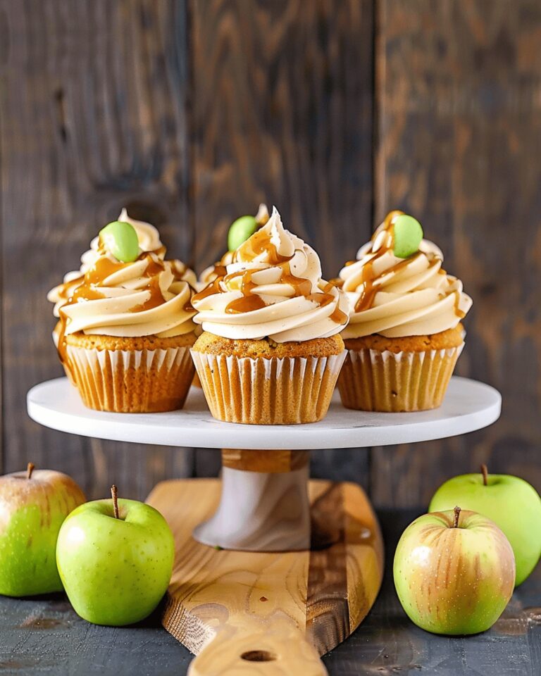 Caramel Apple Cupcakes Recipe