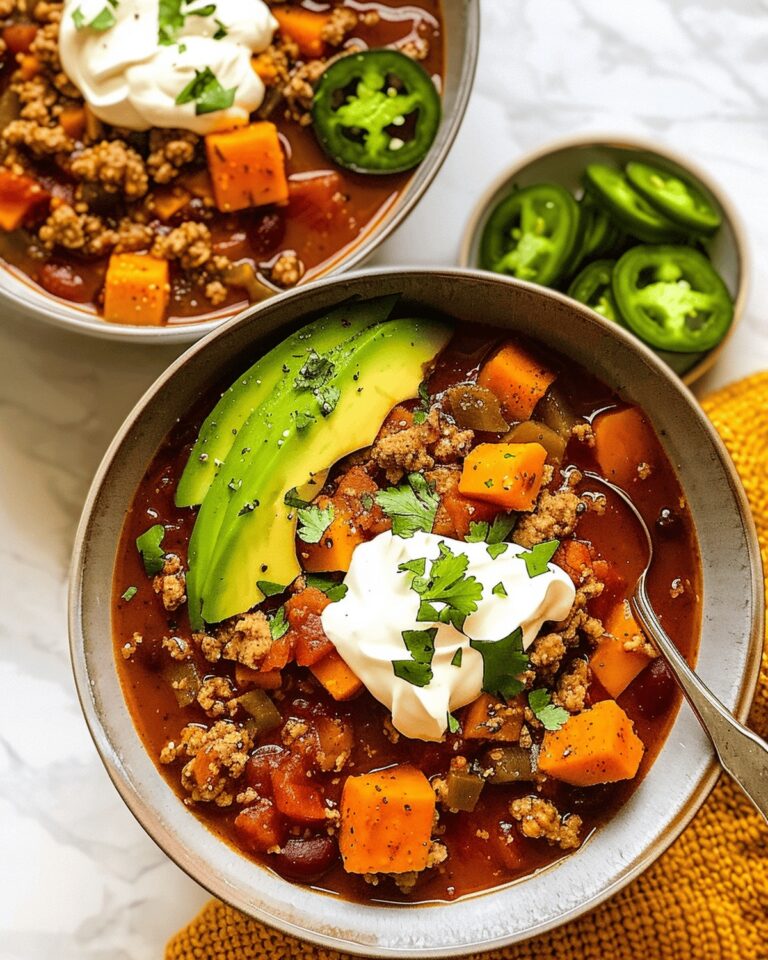 Sweet Potato Turkey Chili Recipe