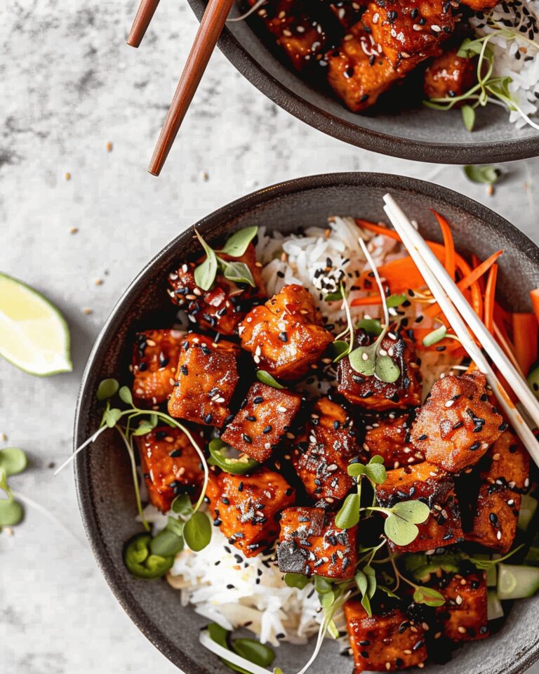 Crispy Gochujang Korean Tofu Recipe