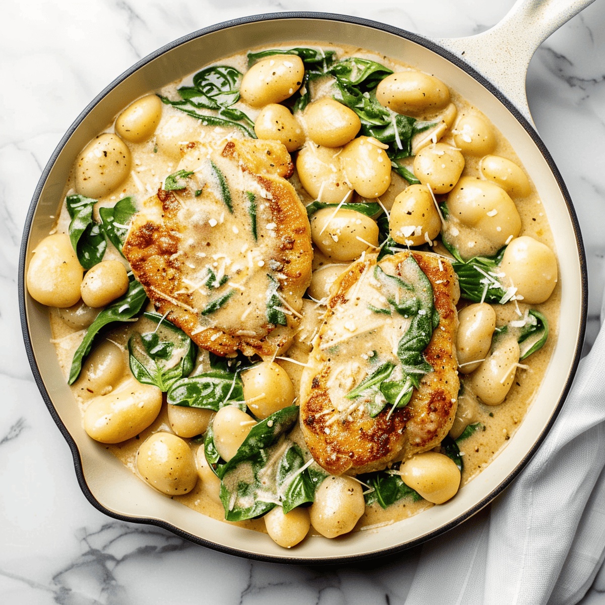 Creamy Lemon Chicken Gnocchi Recipe