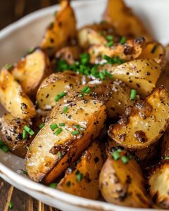 Chipotle Mayo Roasted Potato Wedges Recipe