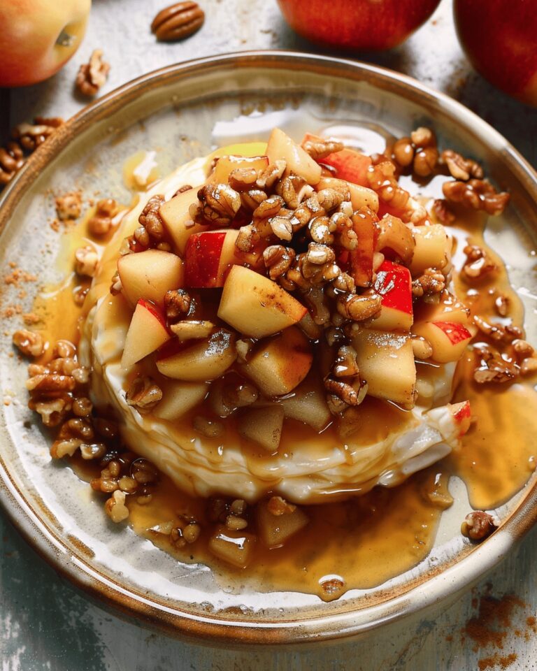 Elegant Baked Brie with Apples Recipe