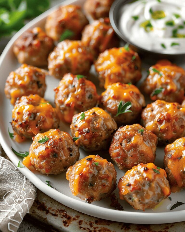 Irresistible Sausage and Cheese Bites Recipe