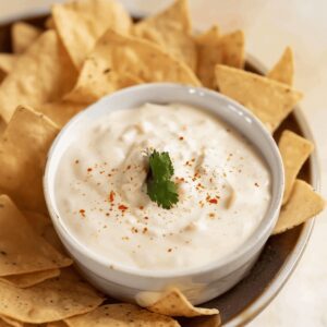 Irresistible Mexican White Cheese Dip Recipe