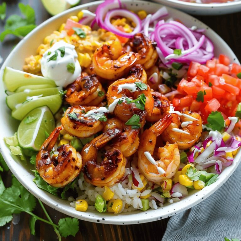 Zesty Hawaiian Shrimp Taco Bowls Recipe