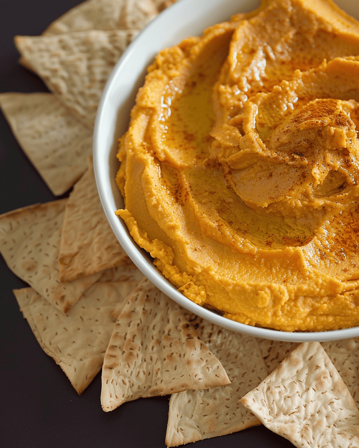 Vibrant Sweet Potato Hummus Recipe