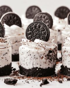 Mini No-Bake Oreo Cheesecakes Recipe