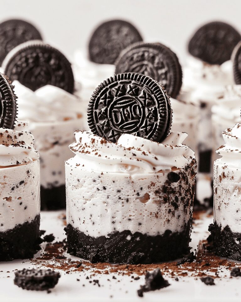 Mini No-Bake Oreo Cheesecakes Recipe