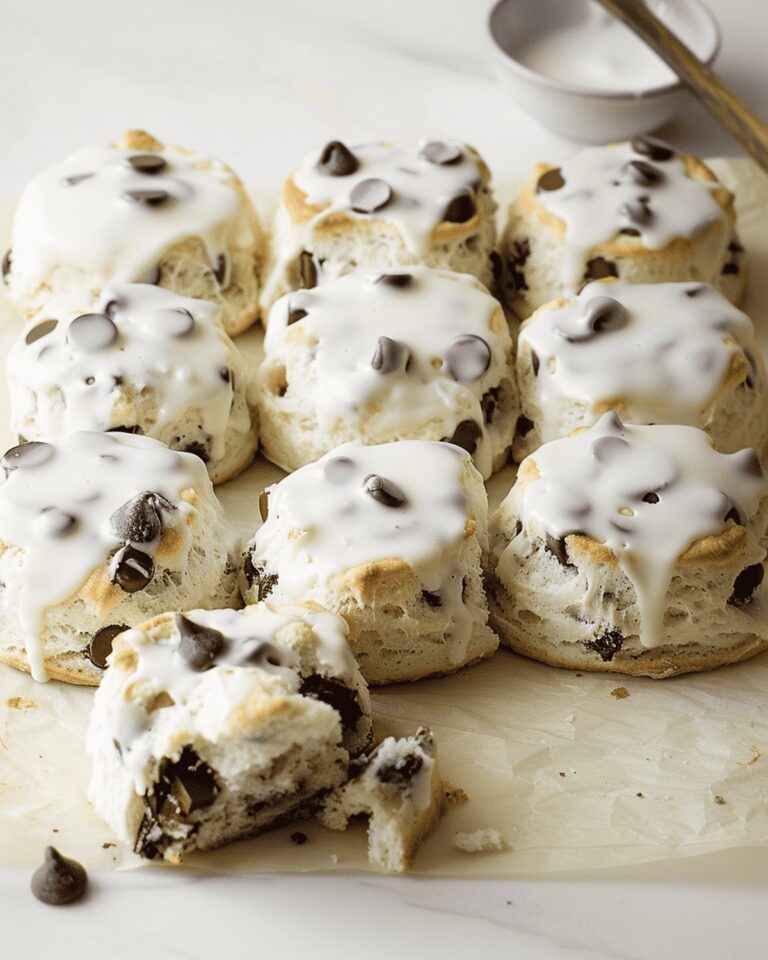 Cream Cheese Chocolate Chip Biscuits Recipe