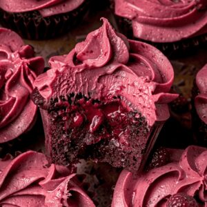 Decadent Chocolate Raspberry Cupcakes Recipe