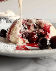 Cherry Cinnamon Rolls with Homemade Filling Recipe